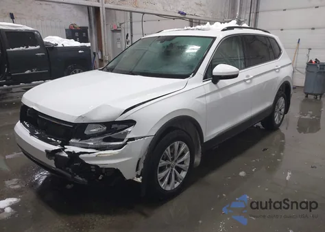 2018 Volkswagen Tiguan 2.0T Se/2.0T Sel z USA, uszkodzony, nr VIN 3VV2B7AX0JM089799